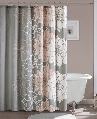 Lola Floral Cotton Shower Curtain, 72 x 72