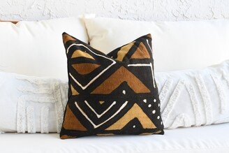 Handmade African Mud Cloth Pillow Case | Multi-Color Mudcloth Cushion