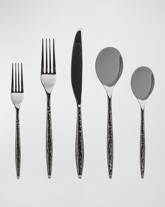 Avelino Graphite 20-Piece Flatware Set