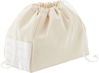 Small Canvas Handbag Dust Cover Natural