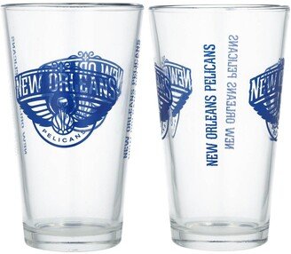 New Orleans Pelicans Two-Pack 16 oz Pint Glass Set