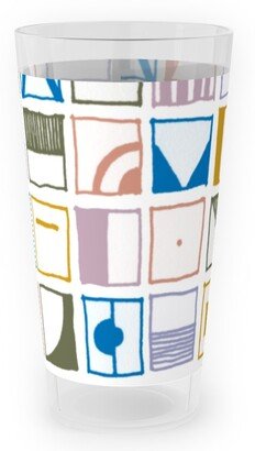 Outdoor Pint Glasses: The New Nautical - Naval Flags - Multi Outdoor Pint Glass, Multicolor