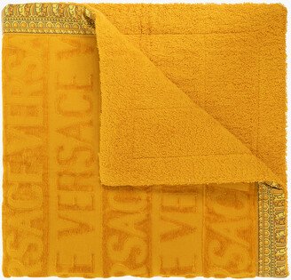 Bathroom Mat With Logo Unisex - Yellow