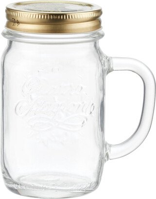 Bormioli Rocco 14 oz. Quattro Stagioni Handled Mug 414 ml.