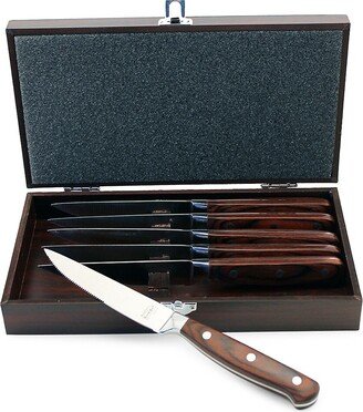 7-Piece Steak Knife & Case Set