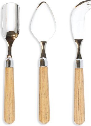 Albero Oak Cheese Knife Set