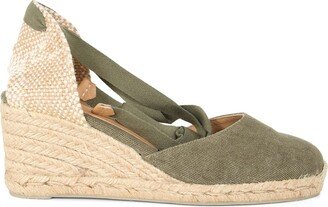 Carina Espadrilles Wedge Sandal With Ankle Laces-AB