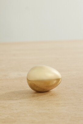 Fourth Street - Egg Gold-tone Paperweight - One size