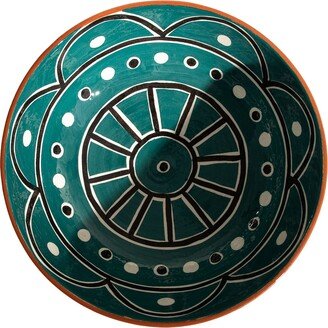 BOUCHRA BOUDOUA Dina Bowl Decorative Plate Green