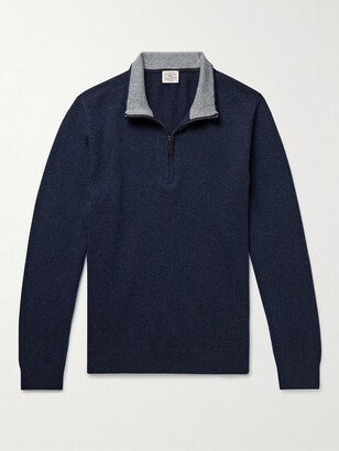 Jackson Hole Cotton-Blend Half-Zip Sweater