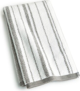 Elite Stripe Hand Towel, Created for Macy's