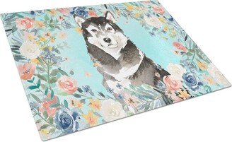 CK3419LCB Alaskan Malamute Glass Cutting Board