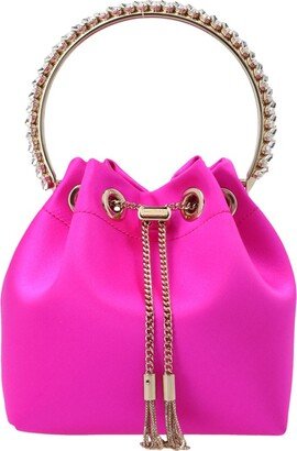 Bon Bon Satin Bucket Bag