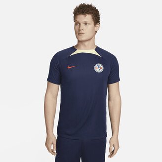 Club América Academy Pro Men's Dri-FIT Short-Sleeve Soccer Top in Blue