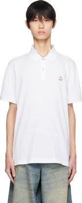 Moncler x Palm Angels White Polo