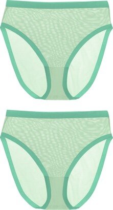 EBY 2-Pack Sheer High Waist Panties