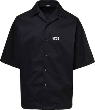 Logo-Printed Buttoned Bowling Shirt