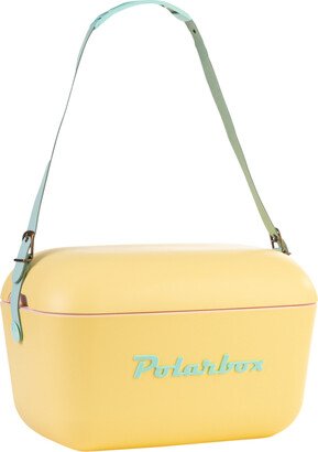 Polarbox 13 qt. Retro Cooler Yellow-Cyan Pop