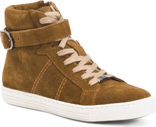 TJMAXX Suede Laced Up Booties For Women