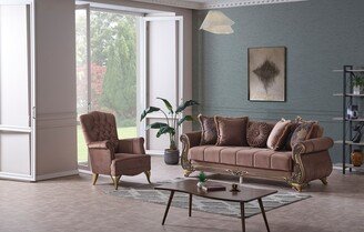 Berish 2-piece 1 Sofa And 1 Chair Living Room Set