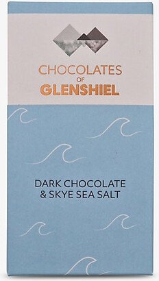Chocolate OF Glenshiel Chocolates of Glenshiel Dark Chocolate and Skye sea Salt bar 70g