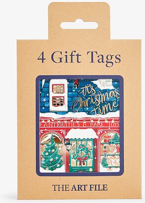 Selfridges Edit Pack of Four Printed Paper Gift Tags