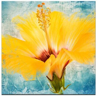 Painted Petals Xvii Wrapped Canvas Wall Art