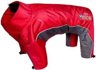 Dog Helios ® Blizzard Full-Bodied Adjustable and 3M Reflective Dog Jacket - Medium