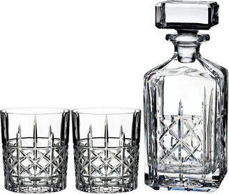 Marquis By Set Of 2 Brandy Decanter & Dofs With $16 Credit-AA