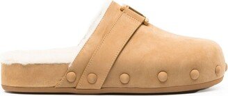 Marcie shearling clog