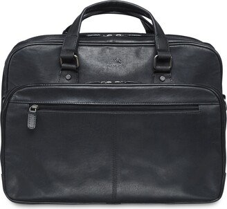 Mancini Buffalo Collection Expandable Double Compartment Laptop/ Tablet Briefcase