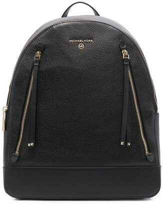 Brooklyn large faux leather backpack