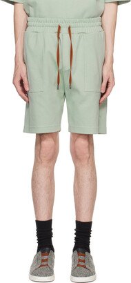 Green Essential Shorts