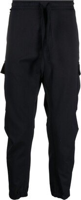 Tapered Cropped Trousers-AQ