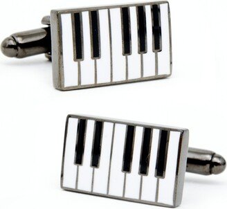 Enamel Piano Cufflinks