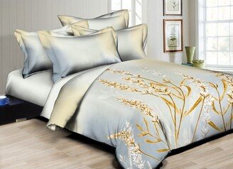 Linen Classique 320TC : Fields of Gold - 6PC Linen Set - Queen