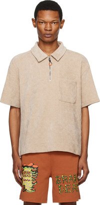 Beige Check Polo-AA