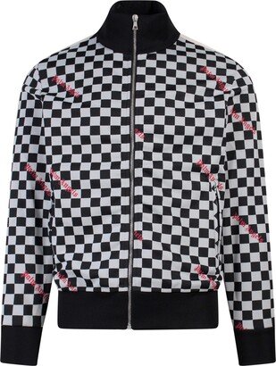 Jacquard Damier Classic Track Jacket