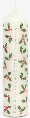 Selfridges Edit Botanical Holly Pillar wax Advent Calendar 340g