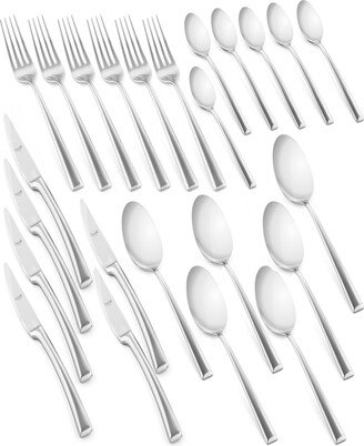 Lorena Flatware Set, 24 Piece