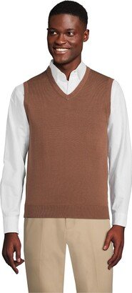 Men's Tall Fine Gauge Supima Cotton Sweater Vest