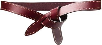 Lecce leather belt-AA