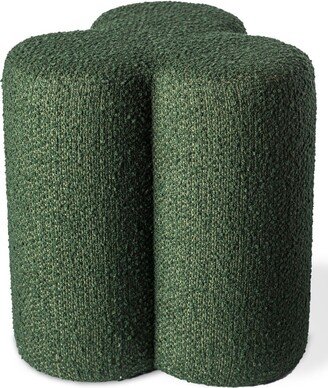 Clover bouclé stool