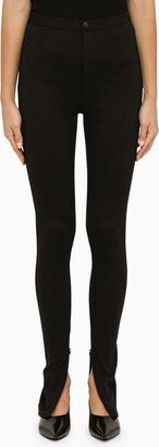 Black skinny trousers