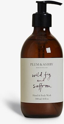 Plum And Ashby Wild Fig & Saffron Hand and Body Wash 300ml