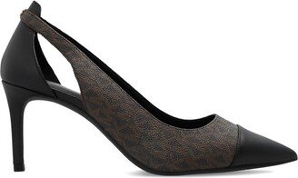 Adeline Logo Printed Pumps