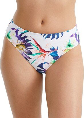 Woen's Paradiso Mid Rise Bikini Botto - FS501872 M Multi