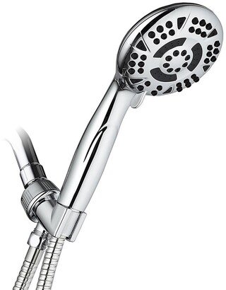 6-Setting Handheld Shower Head with Hose