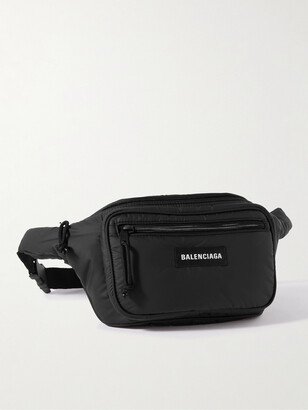 Explorer Logo-Appliquéd Nylon Belt Bag