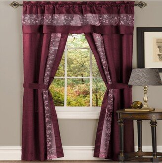 Fairfield 5 Piece Window Curtain Set, 55x84